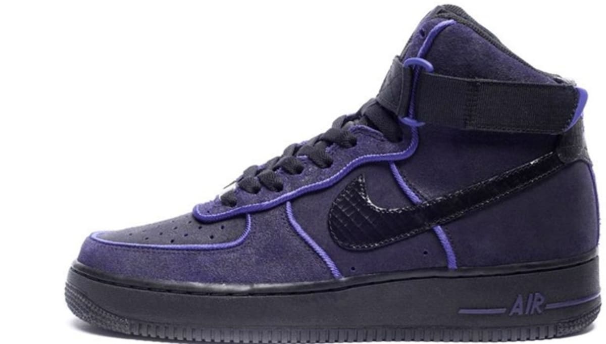 air force 1 black purple