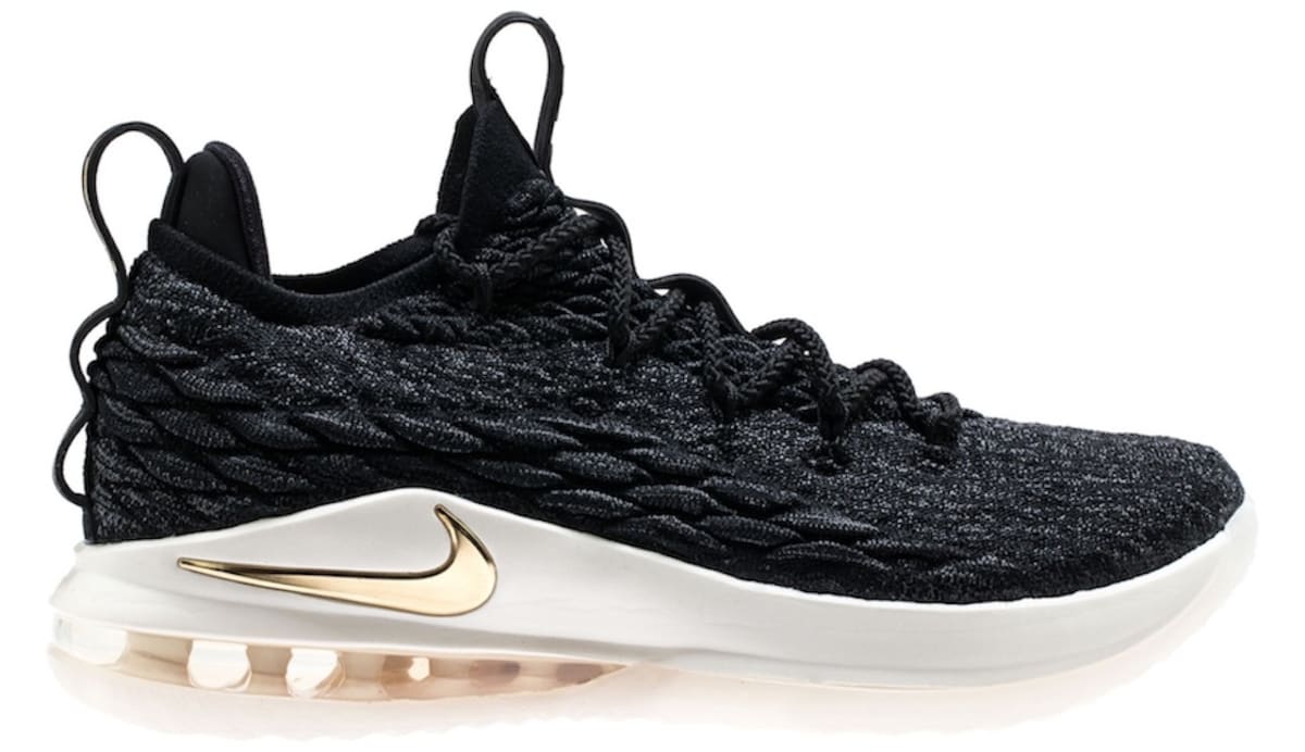 nike lebron 15 metallic gold