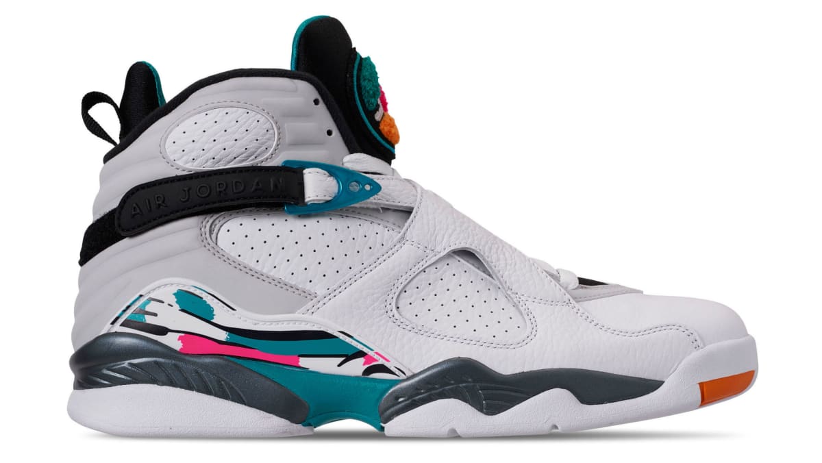 jordan 8 pink and white