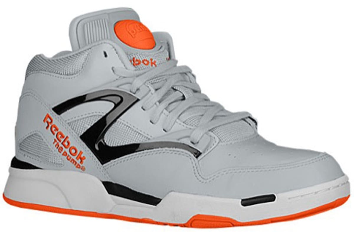 Reebok Pump Omni Lite Steel/Black-Varsity Orange-White | | Release Dates, Sneaker Calendar, Prices & Collaborations