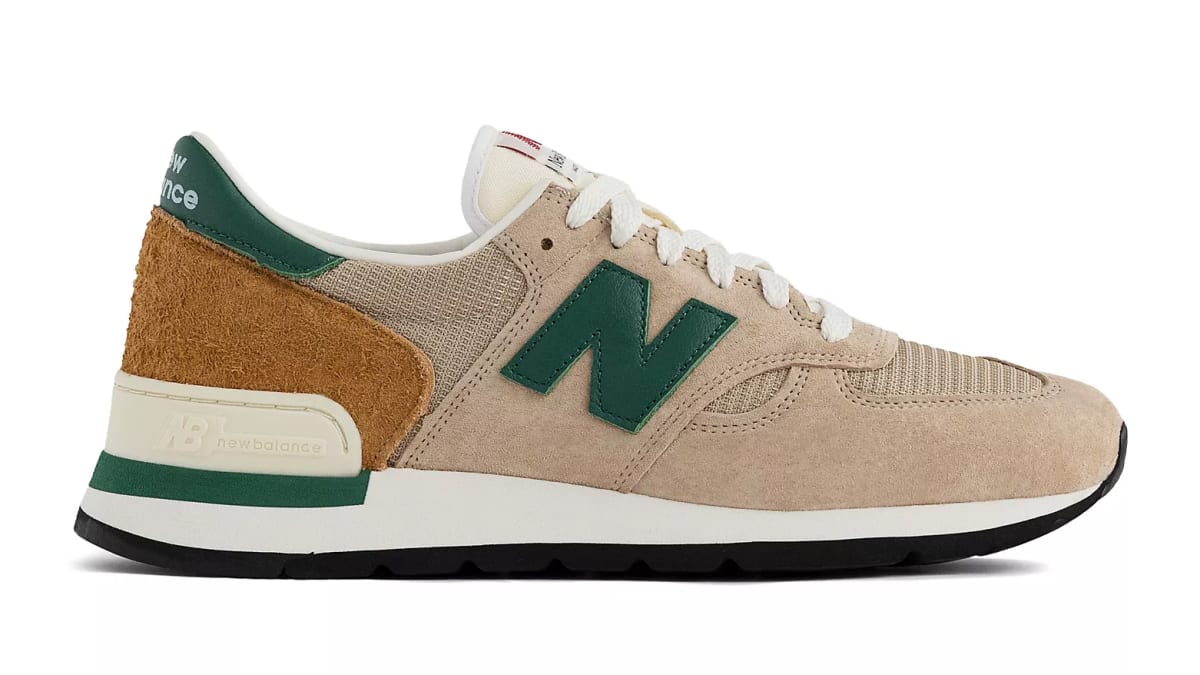 new balance 990 green tan