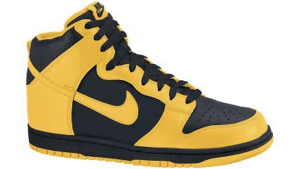 Nike Dunk High Black/Varsity Maize | Nike | Release Dates, Sneaker ...