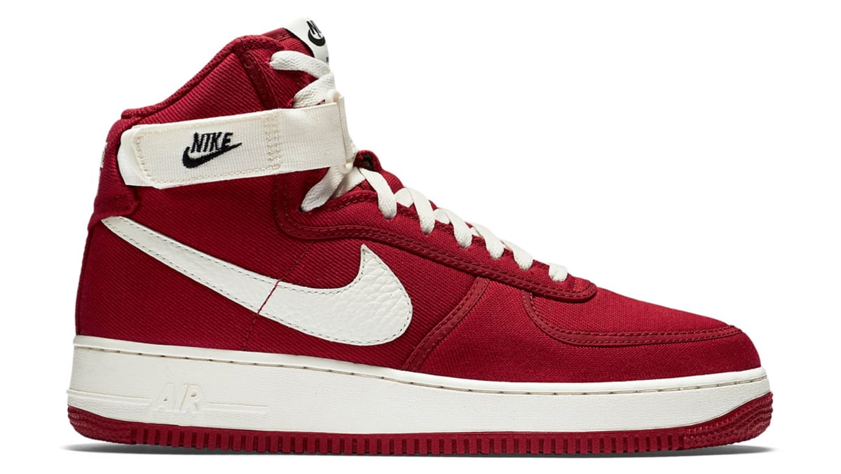 Nike Air Force High "Red Canvas" | Nike | Release Dates, Sneaker Calendar, & Collaborations