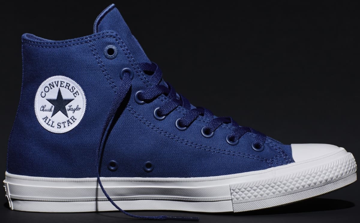 blue and white chuck taylors