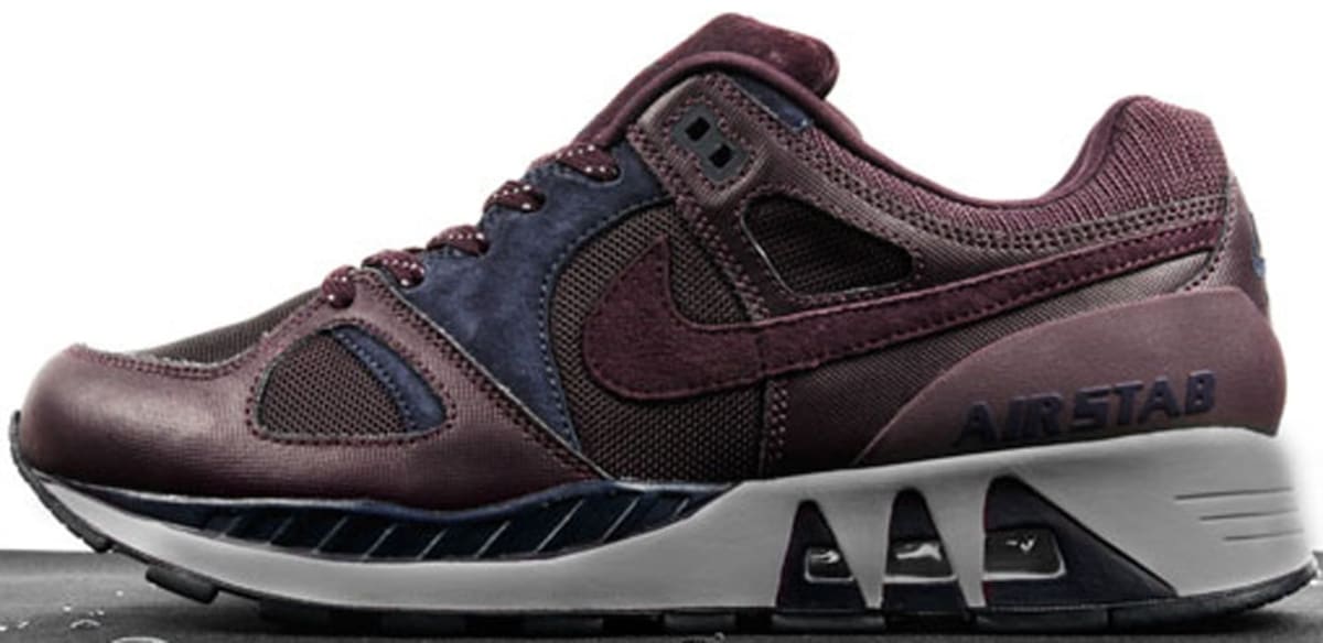  Nike  Air  Stab  Maroon Deep Navy Nike  Sole Collector