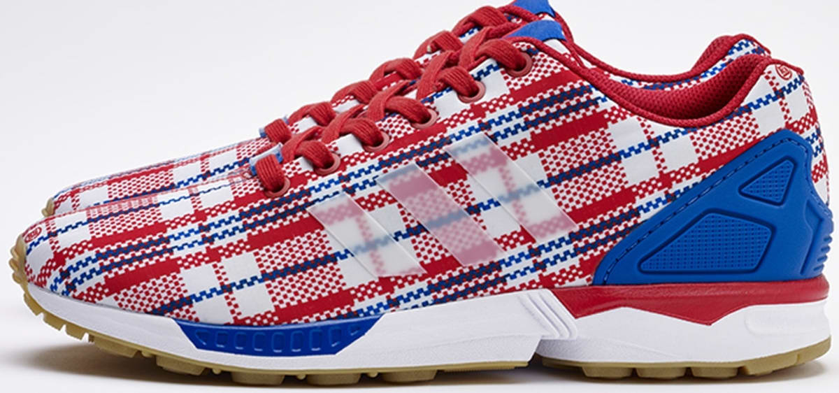 adidas Consortium ZX Flux Red/White-Blue | Adidas | Release 