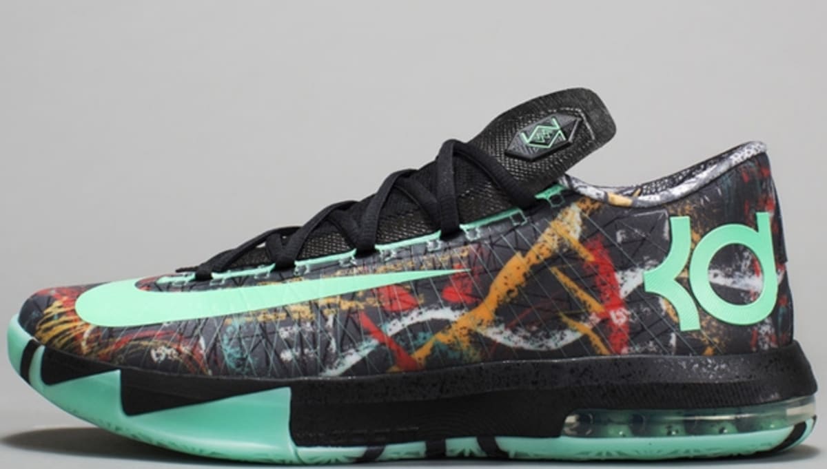 black and green kd