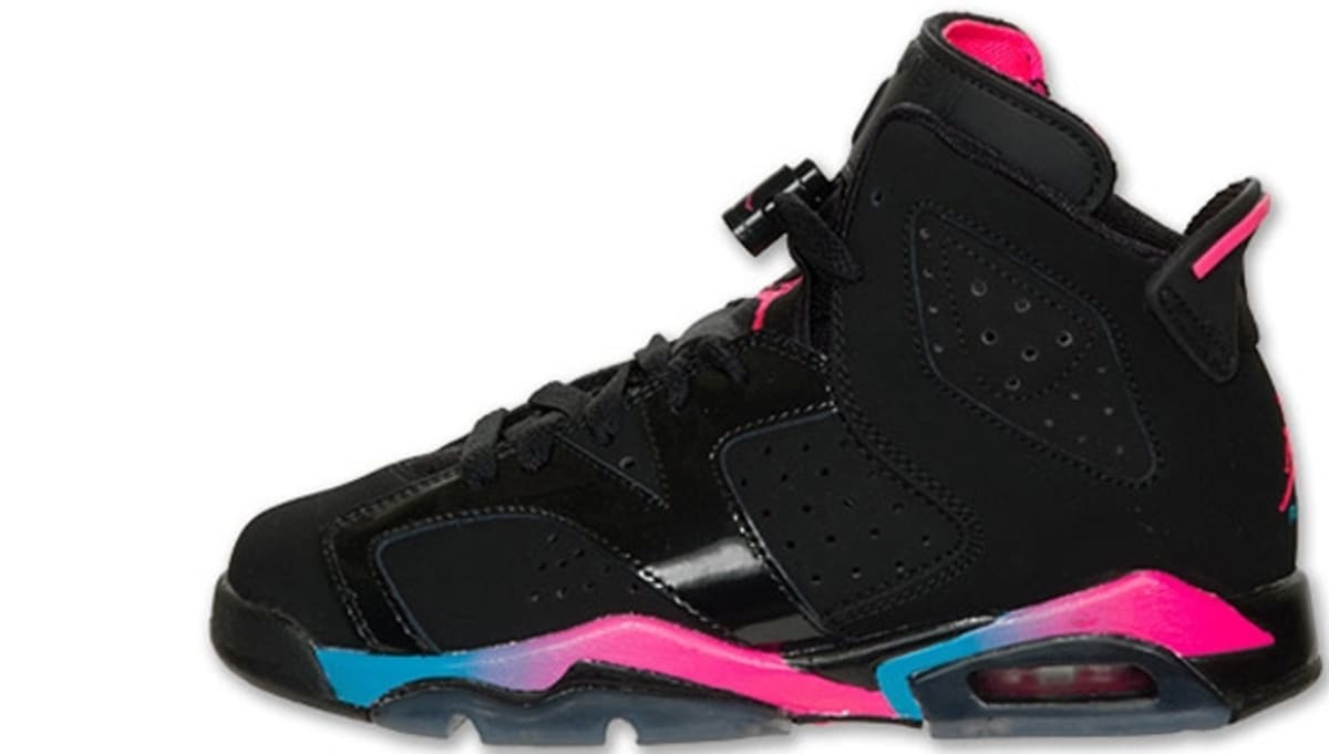 jordan 6 pink and blue