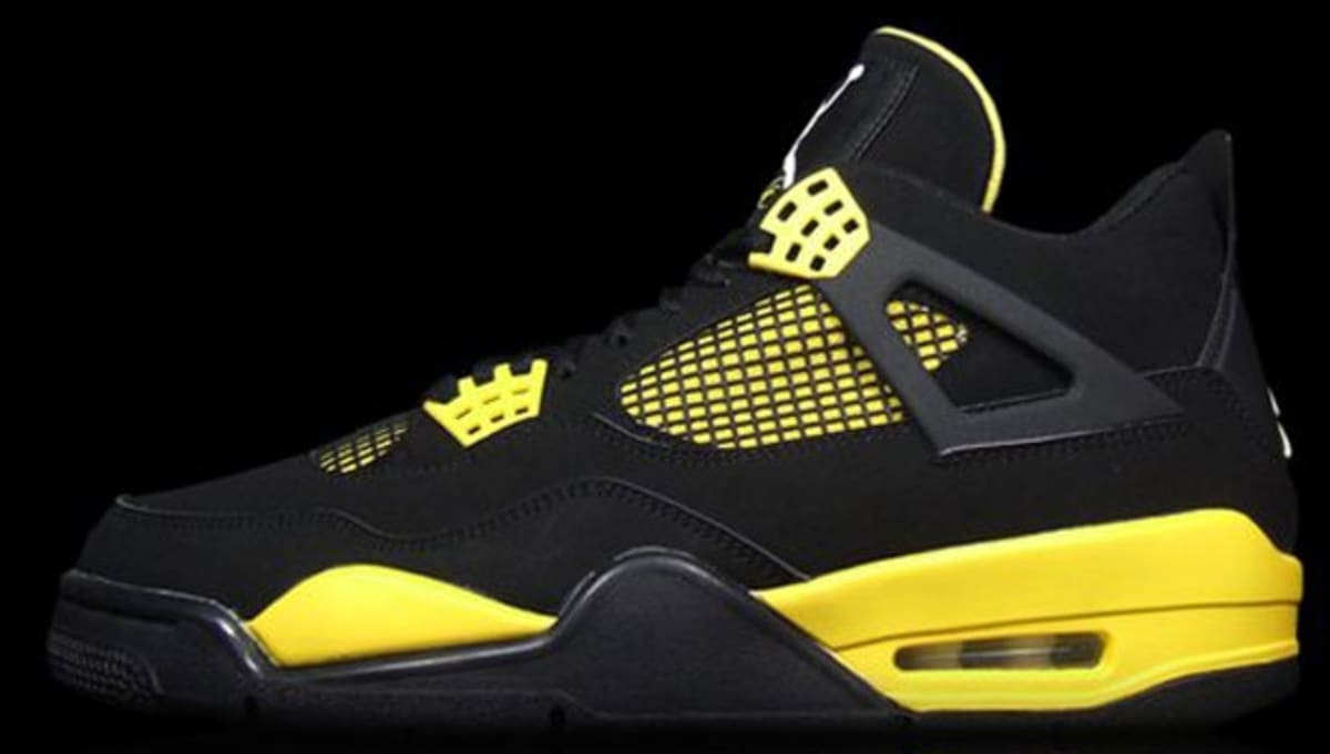 Air Jordan 4 Retro Thunder '12 | Jordan | Release Dates, Sneaker 