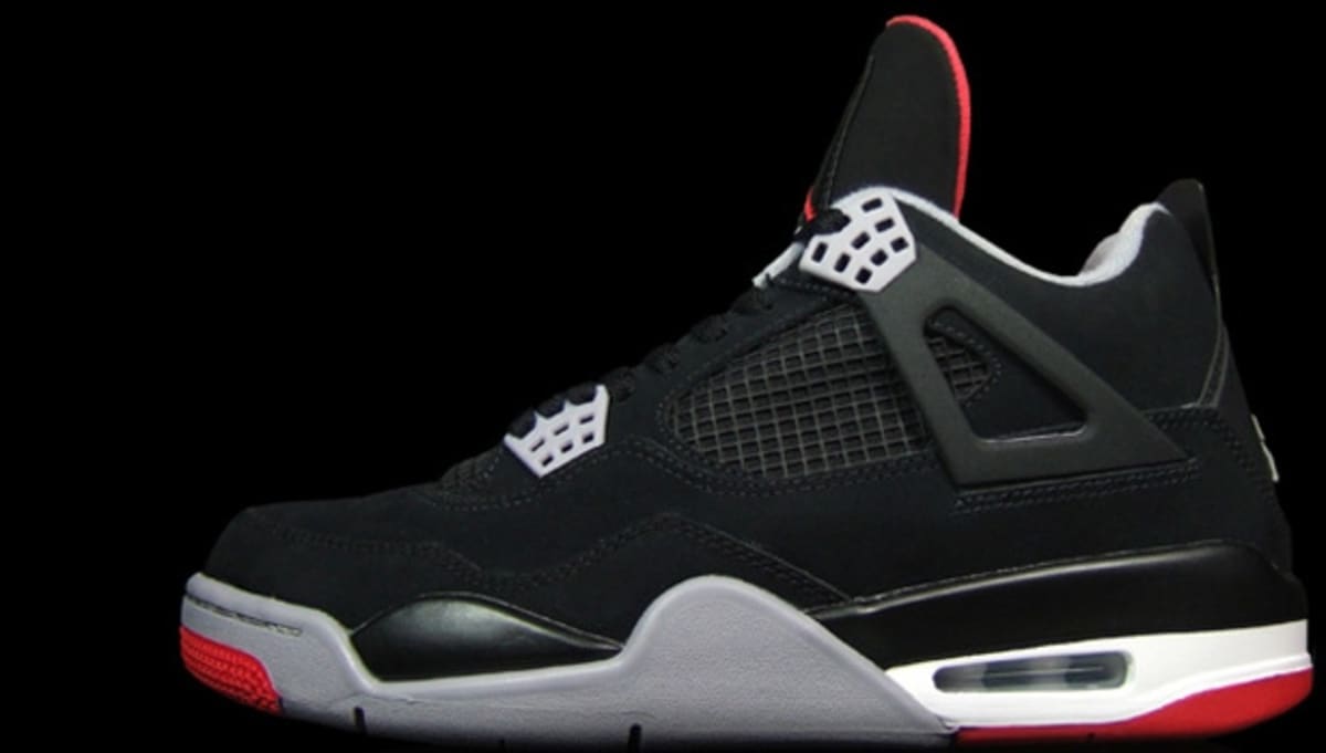 Air Jordan 4 Retro Black/Cement Grey '12 | Jordan | Sole Collector