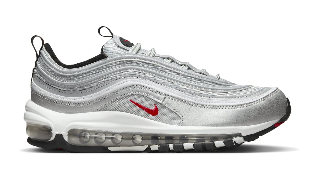 womens silver air max 97
