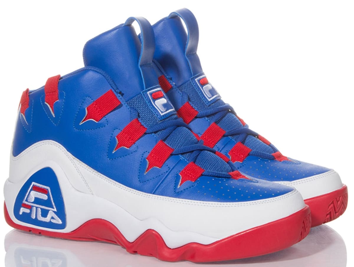 red white and blue filas