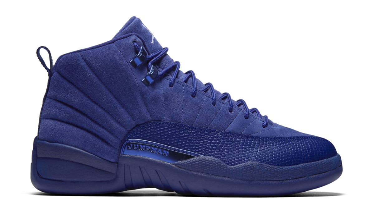 jordan 12 blue suede for sale