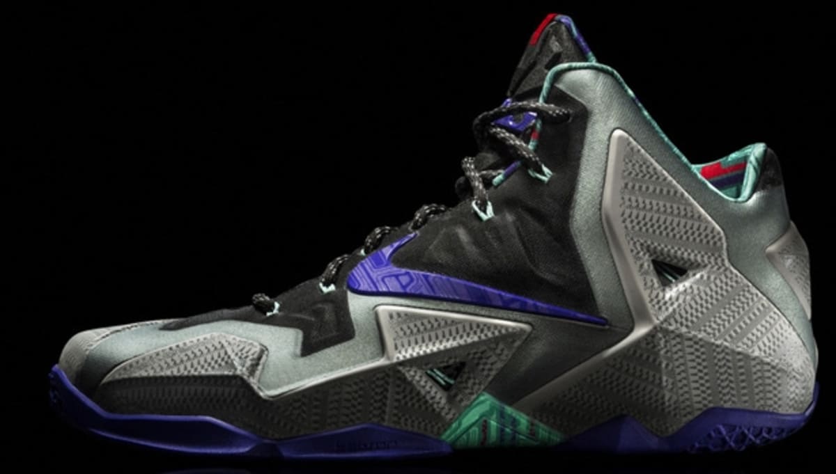 lebron 11 green grey