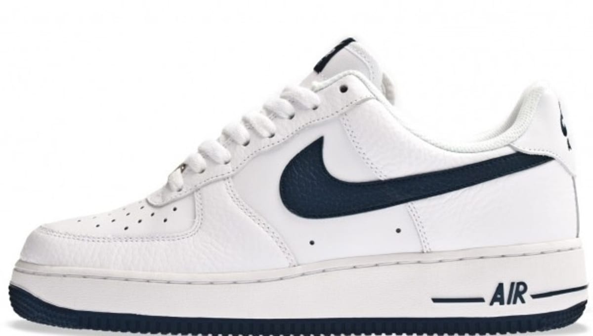 Nike Air Force 1 White/Midnight Navy | Nike Release Dates, Sneaker Calendar, Prices Collaborations