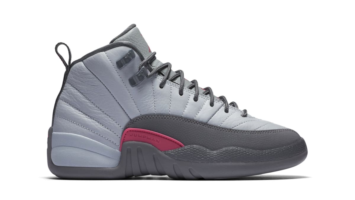 jordan retro 12 pink and grey