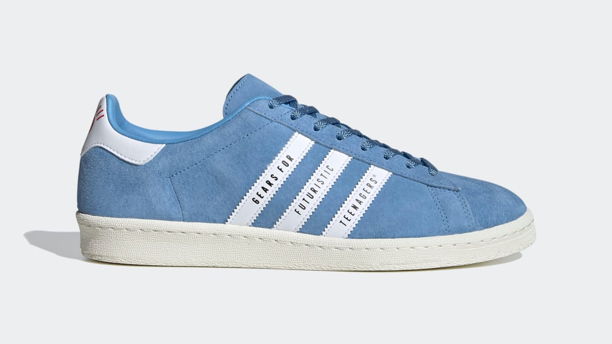 pale blue adidas campus