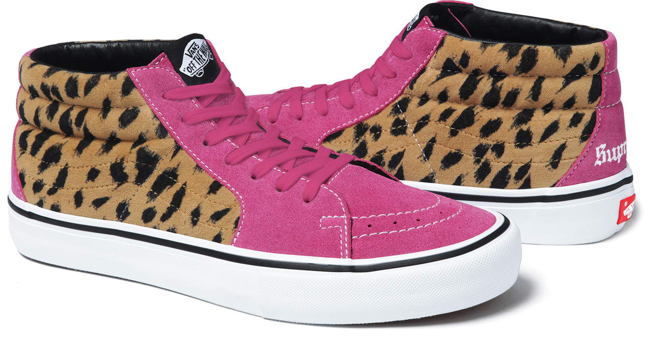 pink and leopard vans