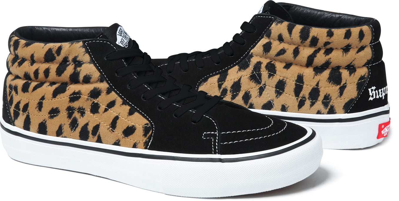 vans leopard supreme