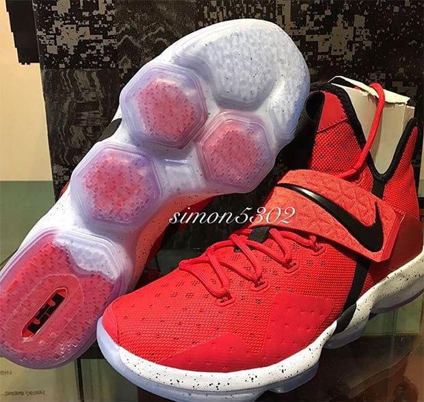 lebron 14 university red