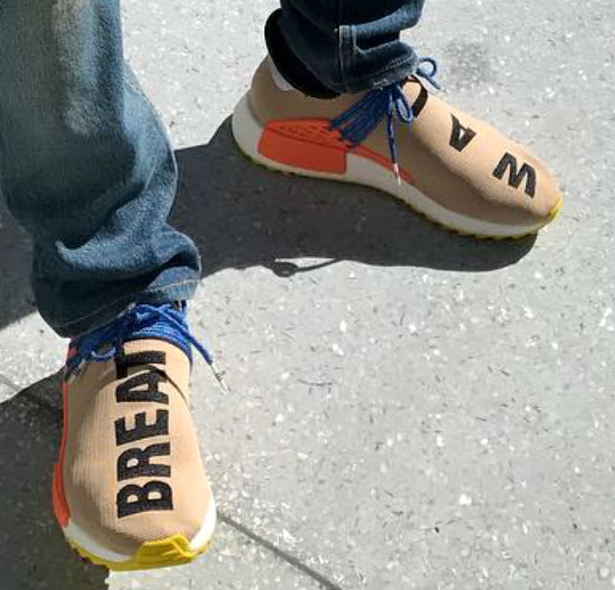 Pharrell Adidas NMD HU Tan Blue Yellow | Sole Collector