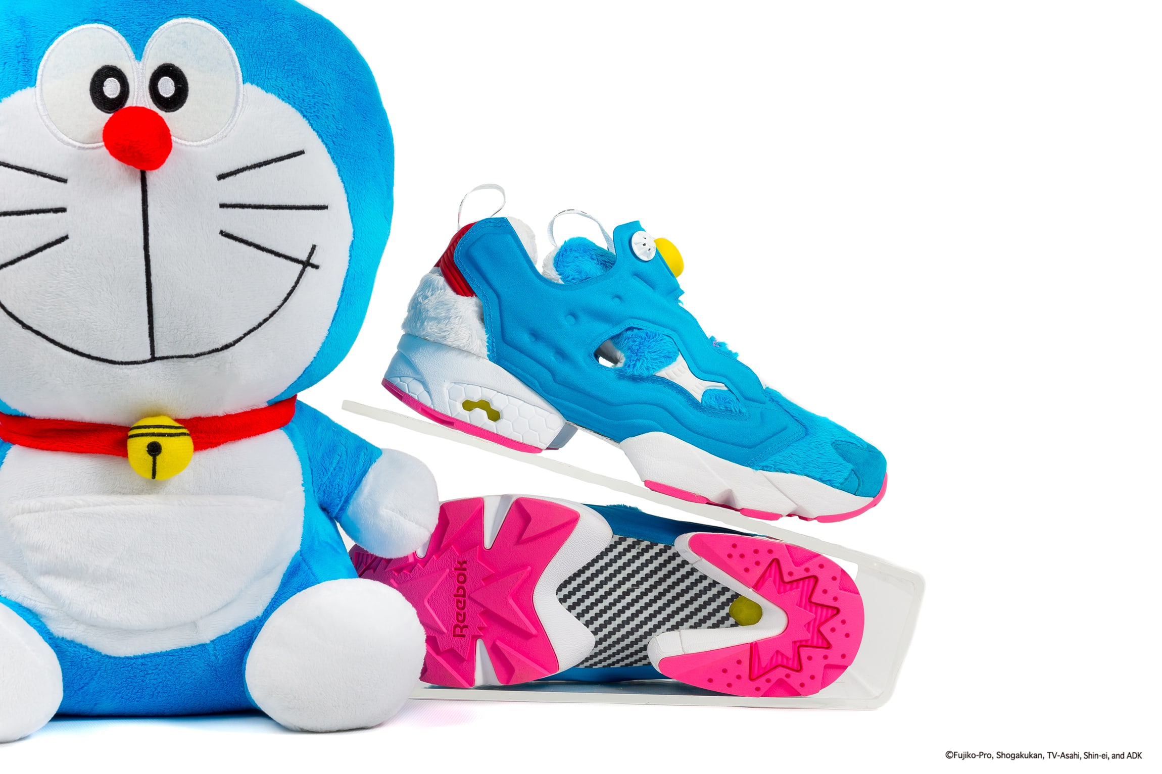 Packer Shoes Atmos Doraemon Reebok Insta Pump Fury