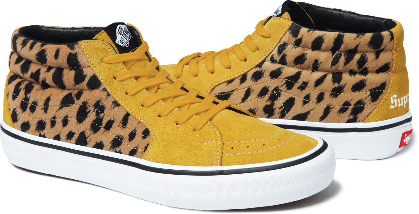 supreme vans leopard