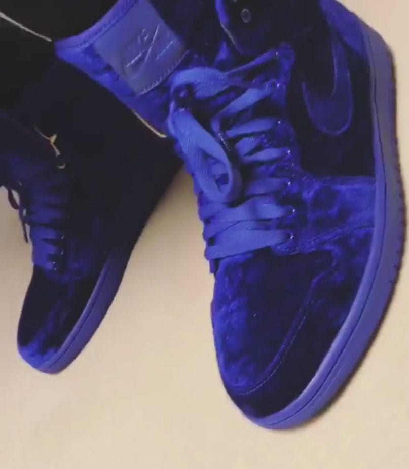 Air Jordan 1 Blue Velvet | Sole Collector