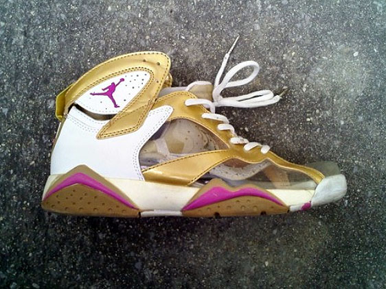 clear jordan 7