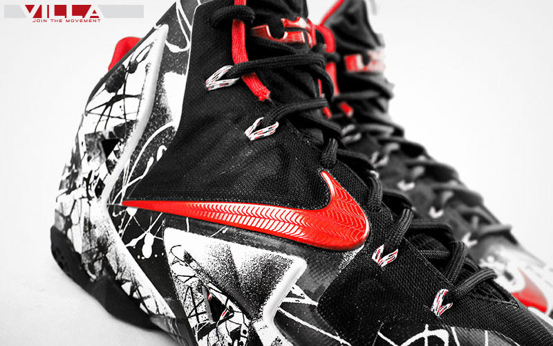 Nike LeBron 11 Tagged in Graffiti | Complex