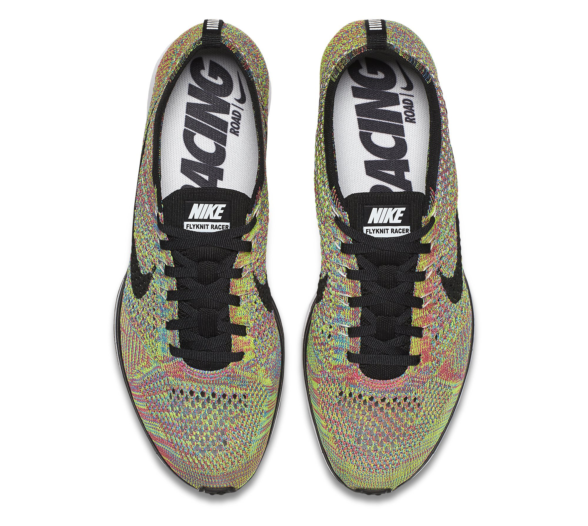 nike flyknit racer multicolor 2016