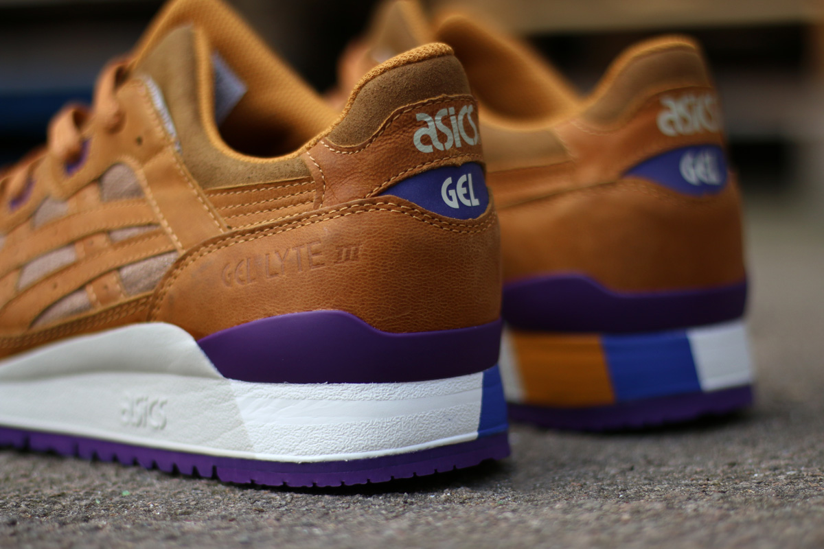 asics brown leather