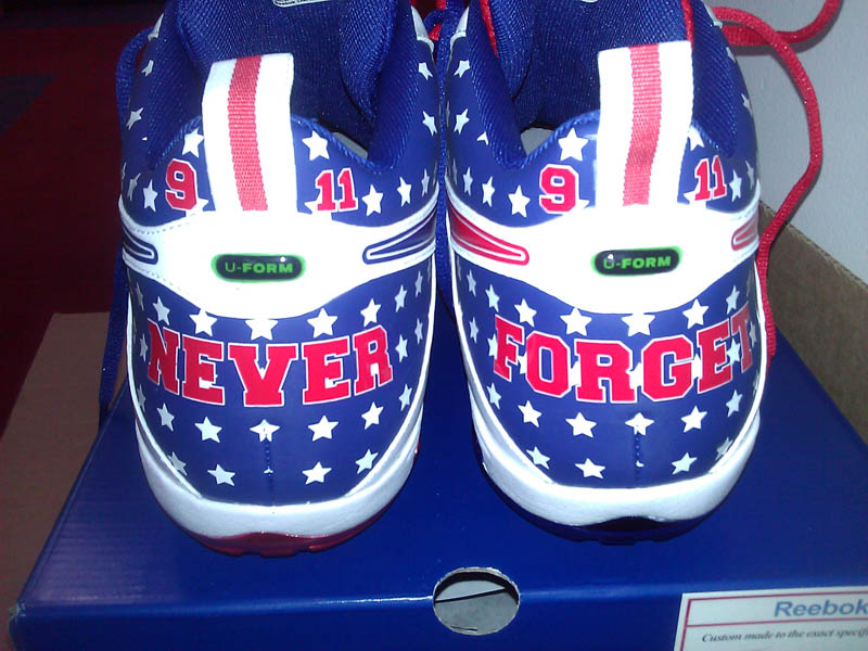 Reebok NFL Viz UForm Electrify USA 9/11