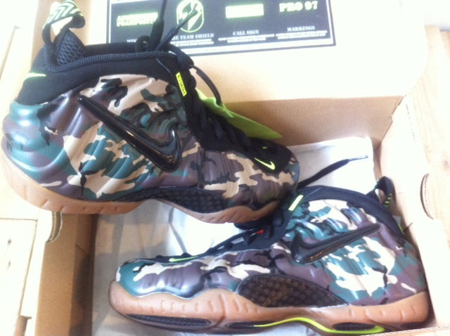 Nike air foamposite pro hotsell army camo