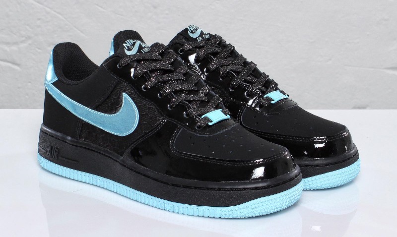 blue black and white air force 1