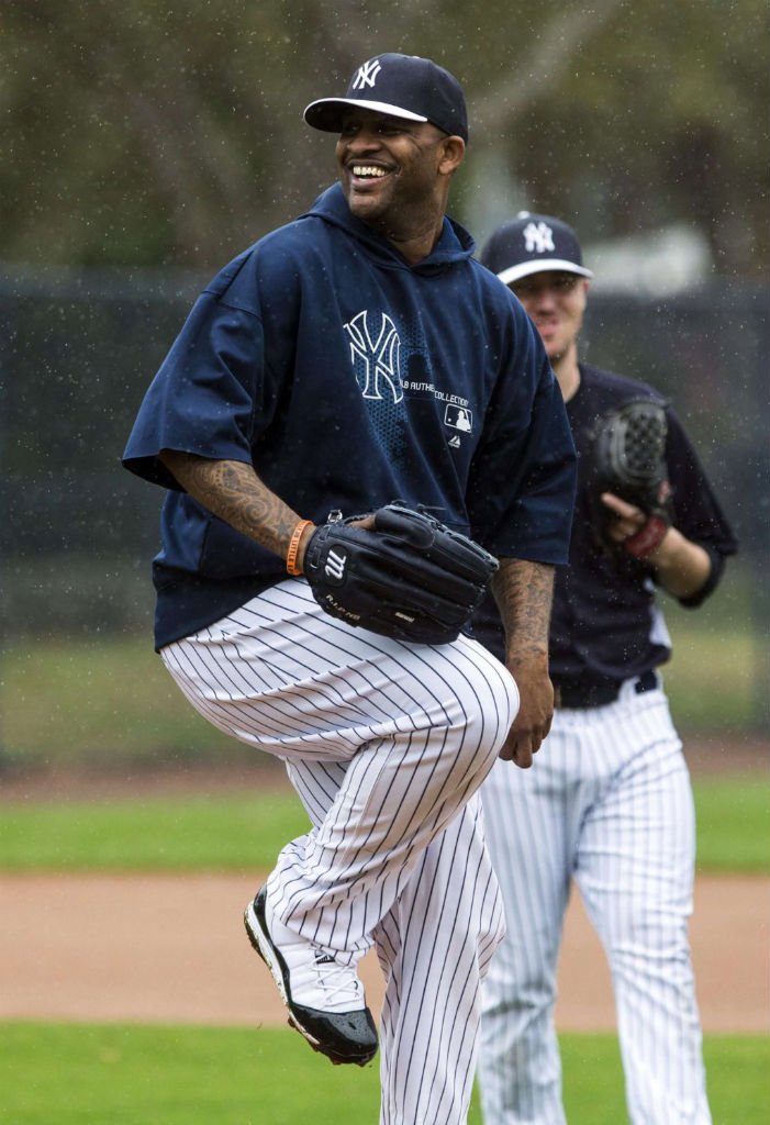 CC Sabathia wearing Air Jordan XI 11 Concord (2)