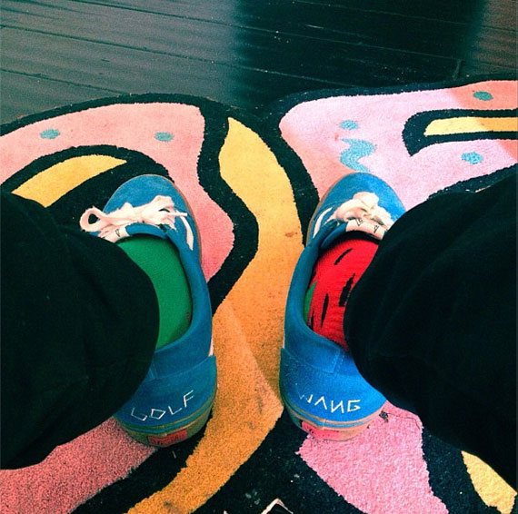 Odd Future Vans On Foot 2024 www.favors