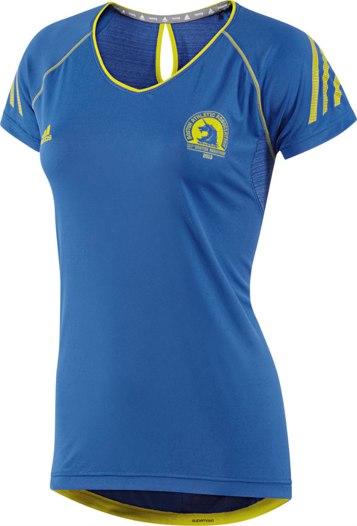 adidas 2013 Boston Marathon Collection Supernova Short Sleeve Top Women's