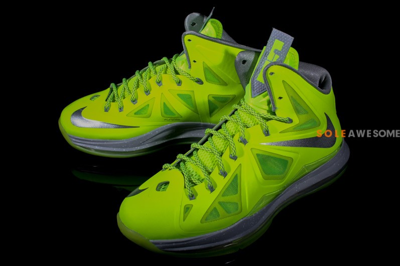 lebron 10 lime green