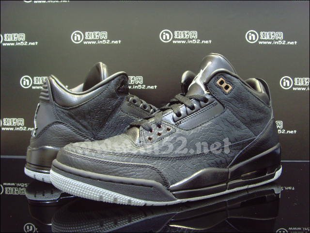 Air Jordan 3 III Black Flip 315767-001