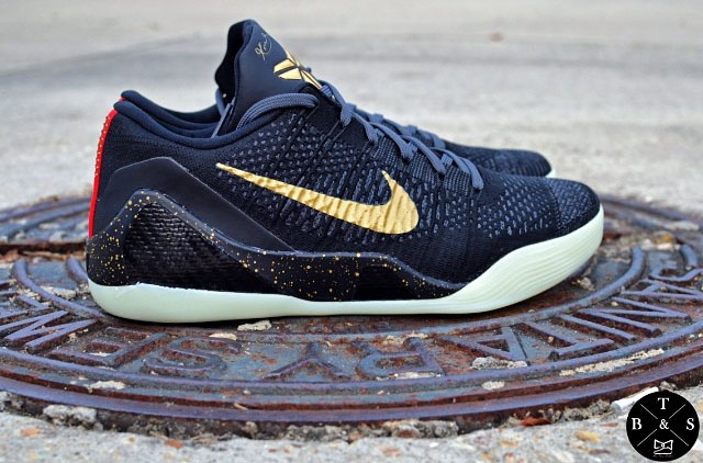 NIKEiD Kobe IX 9 Elite Low Black/Gold