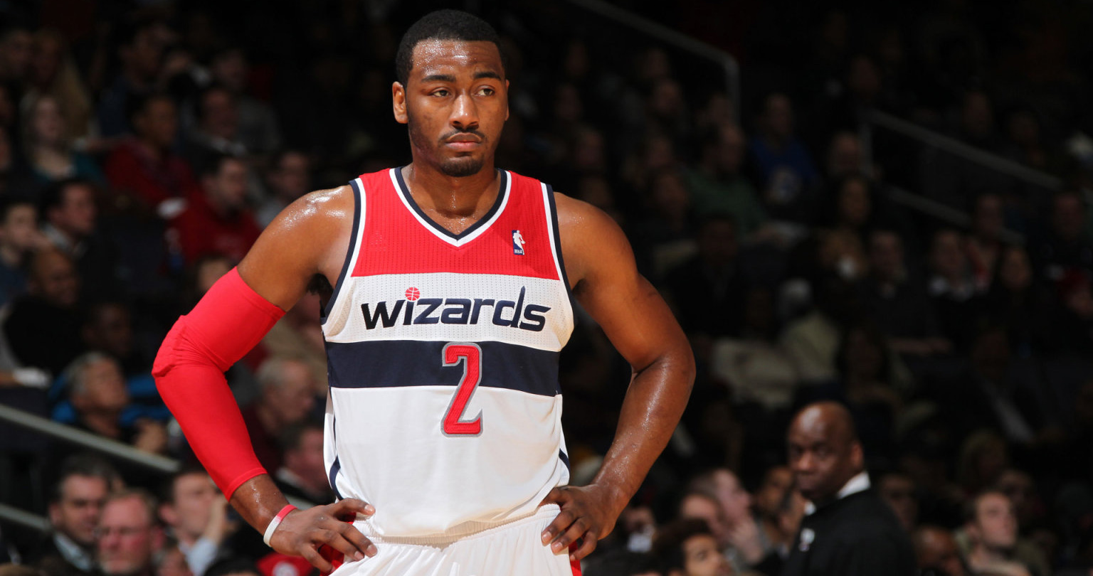 Used Washington Wizards John Wall Jersey