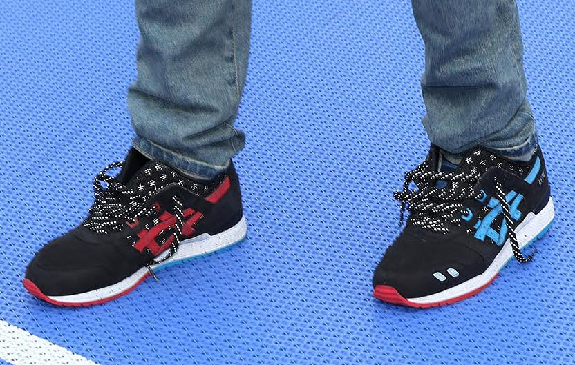 asics gel lyte iii on foot