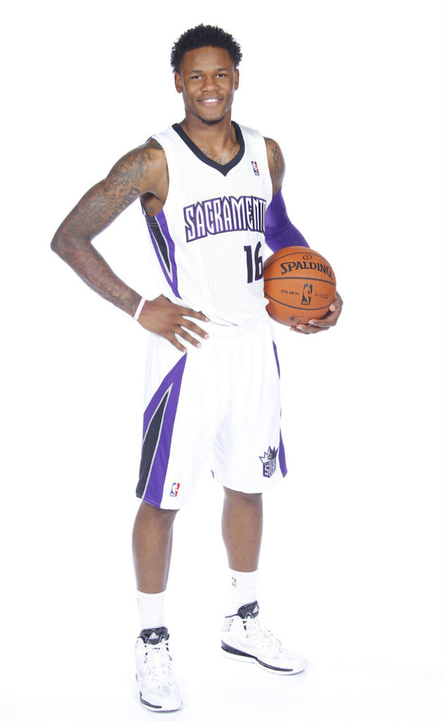 Ben McLemore wearing adidas adizero Crazy Light 3