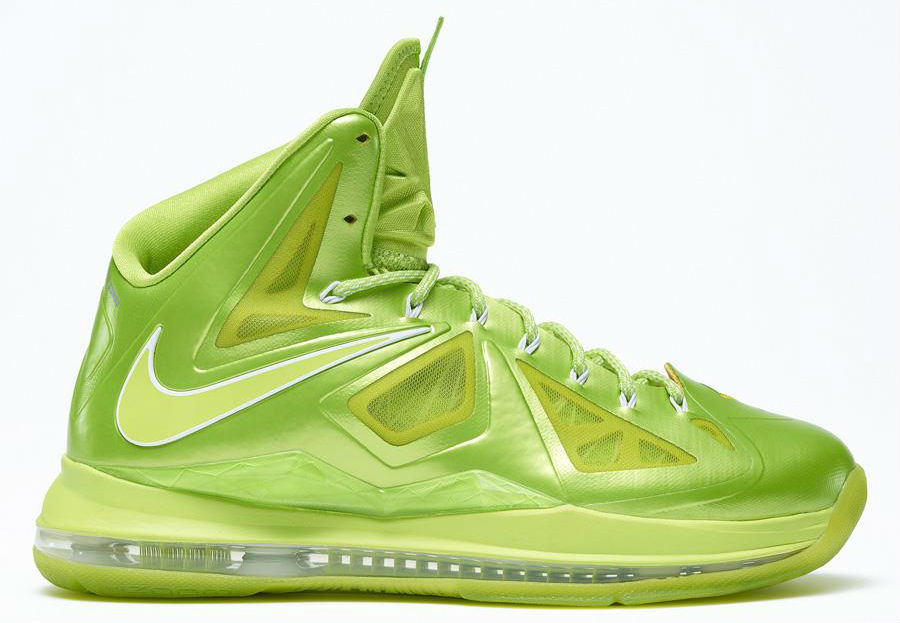 Nike LeBron X iD Green (1)