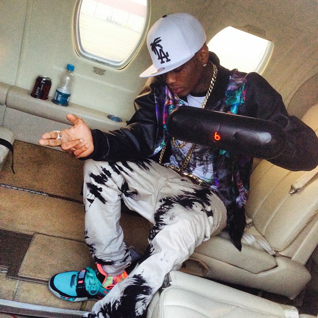 Soulja Boy wearing Nike Air Max Bo Jax South Beach