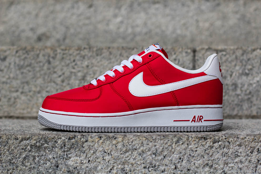 red air force ones low
