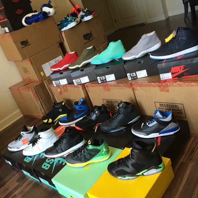 Kendall Marshall Picks Up Air Jordans