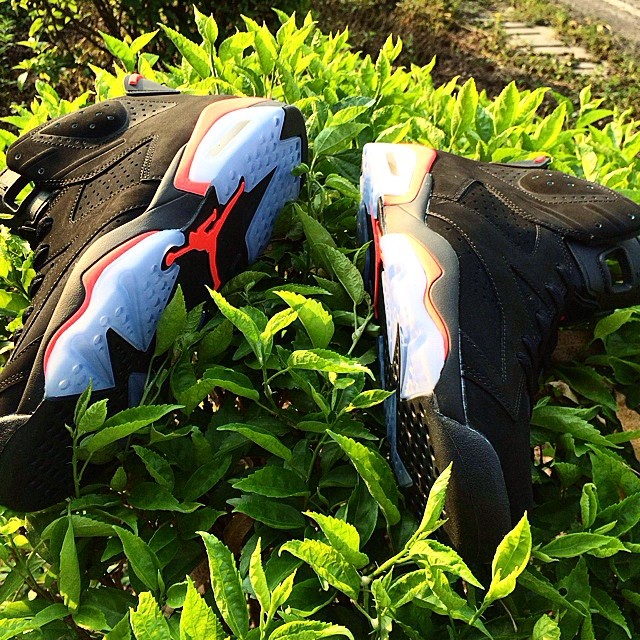 Air Jordan VI 6 Black/Infrared (2)