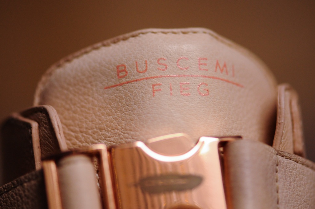 Ronnie Fieg for Buscemi 100MM Veg Tan Rose Gold Complex